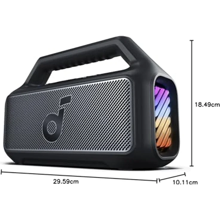 soundcore Boom 2 SE, Outdoor-Lautsprecher mit 30W, BassUp Technologie, 18h Akku, IPX7 wasserdicht, Bluetooth 5.3, portabel für Camping, Strand & Garten – Bild 2