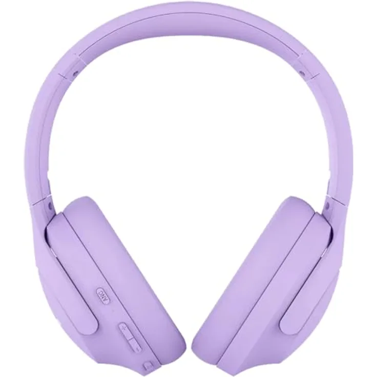 Canyon Bluetooth Headset OnRiff 10 On-Ear/ANC/BT5.3 lila, Over-Ear-Kopfhörer mit aktiver Geräuschunterdrückung und Dual-Device-Verbindung