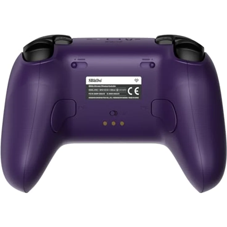 8bitdo Ultimate 2 Wireless Controller, Gaming Controller für PC mit TMR-Joysticks, RGB-Beleuchtung und 6-achsiger Bewegungssteuerung, Violett – Bild 4
