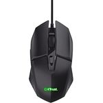 Trust Gaming GXT 109 Felox Gaming Maus mit 6 Programmierbare Tasten, Mehrfarbige LED-Beleuchtung, 200-6400 DPI, USB Kabel 150 cm, PC Maus mit Integrierte Software für Computer/Laptop - Schwarz