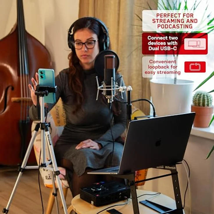 ANTELOPE Zen Quadro Synergy Core, digitales Aufnahmegerät mit 24-bit/192 kHz Audioaufzeichnung, inkl. 37 Effekten und Bitwig Studio Essentials – Bild 3