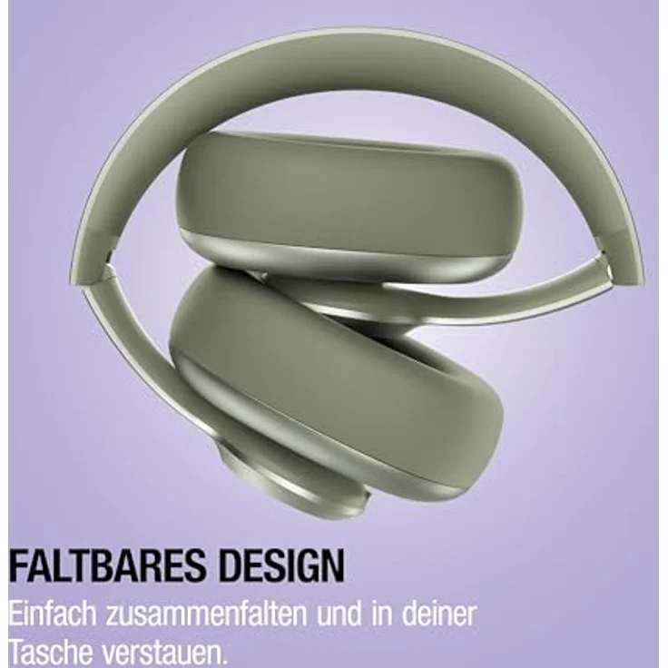 Fresh'N Rebel Clam Ace 2, Kabellose Kopfhörer mit Aktiver Geräuschunterdrückung, 100 h Akkulaufzeit, Dreamy Lilac – Bild 8