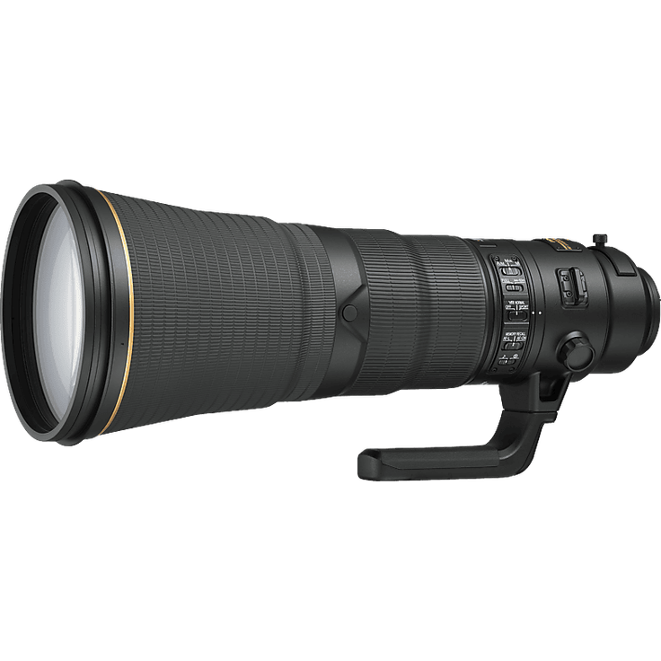 NIKON AF-S NIKKOR 600 mm 1:4E FL ED VR, Teleobjektiv für Nikon F-Mount, lichtstark und leicht, schwarz