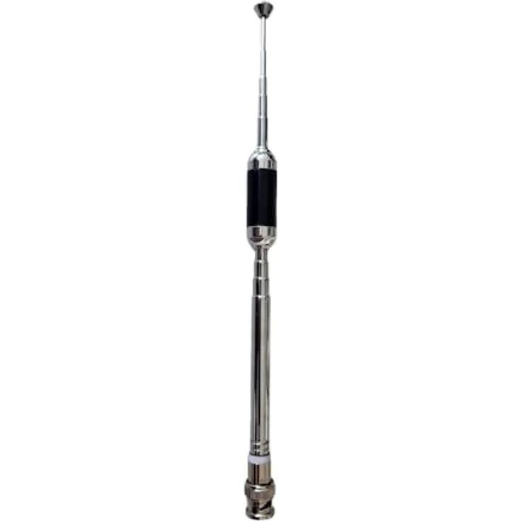 Albrecht TNC 27 CB-Funk Teleskopantenne, 90 cm, 2,0 dBi Gewinn, TNC-Anschluss, robust und leicht
