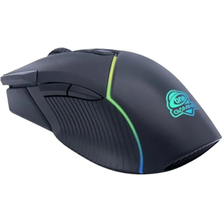 One Gaming Black Hawk Ultragrip 2.0, Kabelgebundene Gaming Maus mit bis zu 10.000 DPI, Schwarz – Bild 4