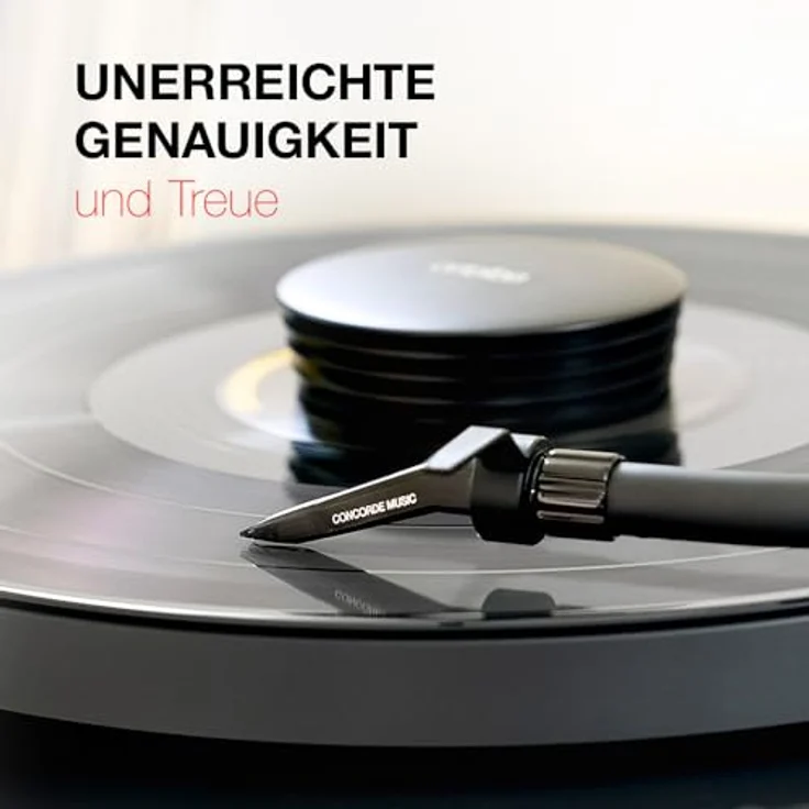 Ortofon Concorde Music Black LVB 250 - Moving Magnet Tonabnehmer | Nackter Shibata Diamant auf Boron Nadelträger | einfache Installation | Bestmögliches Klangspektrum & außergewöhnlich hohe Auflösung – Bild 2