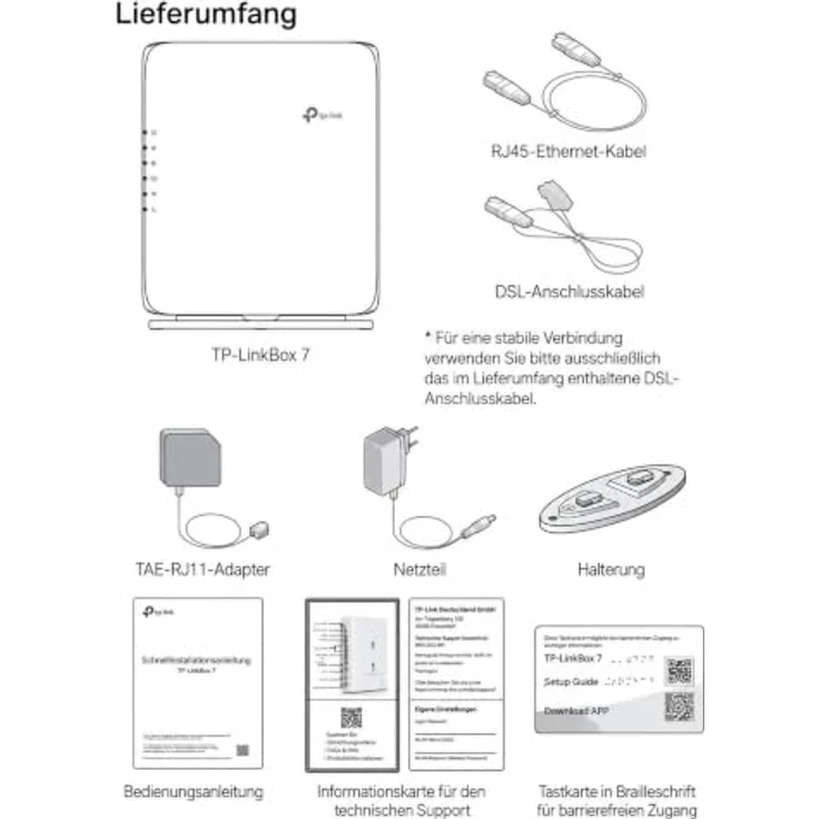 TP-Link TP-LinkBox 7, DSL-Router mit Wi-Fi 7 bis zu 3,6 GBit/s, VDSL Super-Vectoring, 2,5 Gbit/s Multi-Gig-Konnektivität, umfangreiche Telefoniefunktionen – Bild 5
