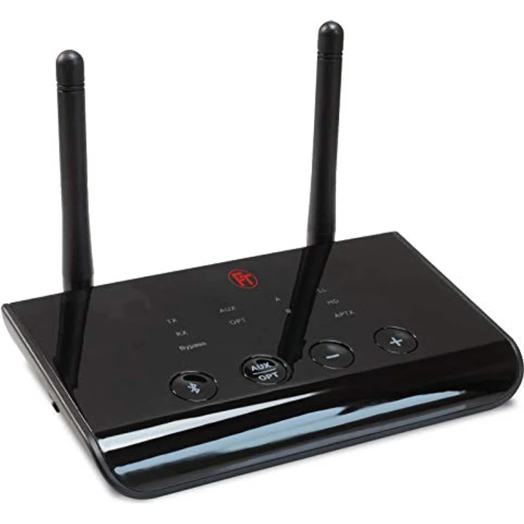 FeinTech ABT00102 Bluetooth 5.0 Audio Sender Empfänger aptX HD Low Latency Toslink SPDIF Bypass Konverter, schwarz – Bild 1