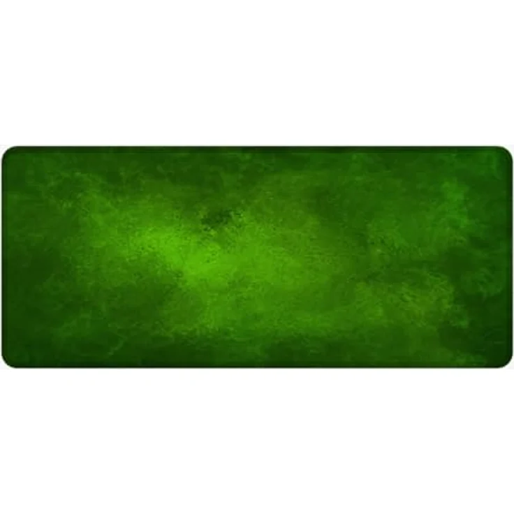Silent Monsters Mauspad XXL 900 x 400 mm, grünes Mousepad mit vernähtem Rand, rutschfest & leise, für Gaming und Büro, 90 x 40 cm, kompatibel mit allen Mausarten – Bild 1