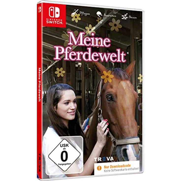 Markt + Technik Meine Pferdewelt - Gestüt - Ein Leben für die Pferde, Nintendo Switch Pferde Simulation mit Download-Code, 1 Spieler – Bild 1