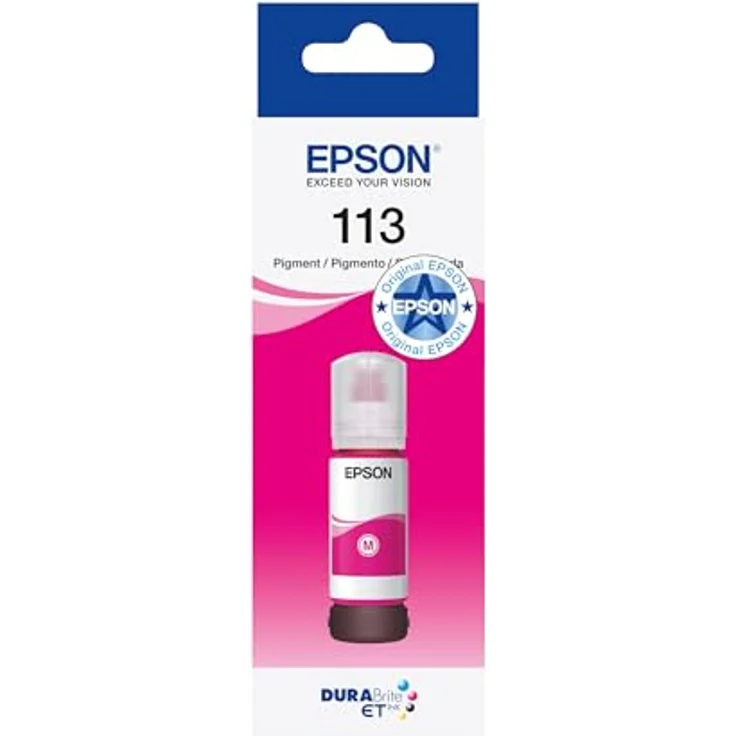 Epson C13T06B340 Tinte Magenta 70ml 6000 Seiten Flasche EcoTank 5800 pigmentiert – Bild 2