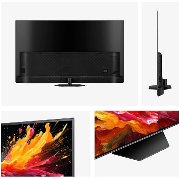 Hisense 65A85N 164cm (65 Zoll) 4K UHD OLED Smart TV, Game Mode Pro, Dolby Vision IQ & Atmos, Alexa Built-in, Schwarz, [2024] – Bild 3