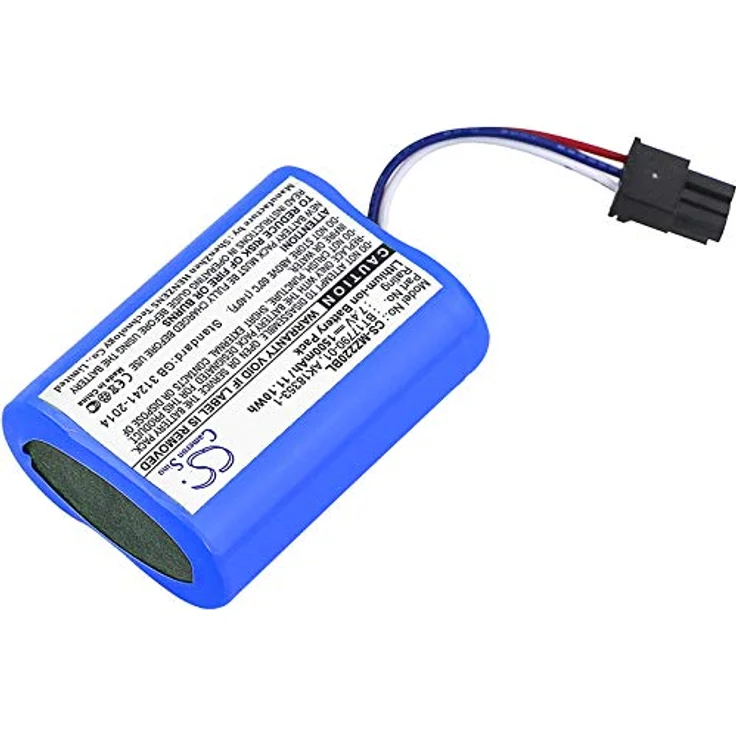 Cameron Sino CS-MZ220BL Akkus 1500mAh Kompatibel mit [Zebra] IMZ320, MZ220, MZ320, MZ420L, Li-ion, 7.4V, Blau – Bild 4