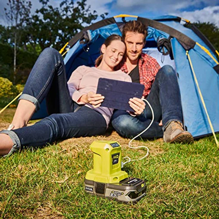 Ryobi 5133004381 USB Adapter (Spannung 18 V, Ladeanschlüsse 1,0 A-2,1 A, ohne Akku und Ladegerät) R18USB-0 - Preisvergleich – Bild 3