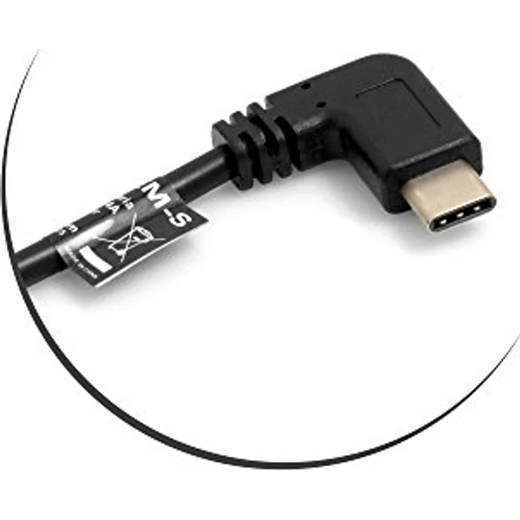 System-S OTG Host USB 3.1 C Kabel Winkel zu Micro USB – Bild 4