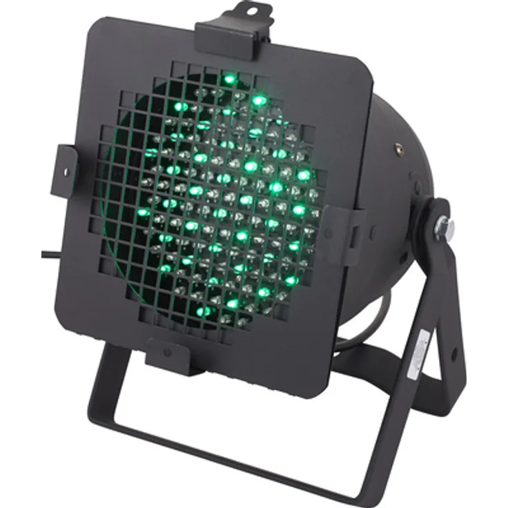 Stairville LED PAR 56, RGB Farbmischender Bodenscheinwerfer mit 151 LEDs und DMX Steuerung, schwarz