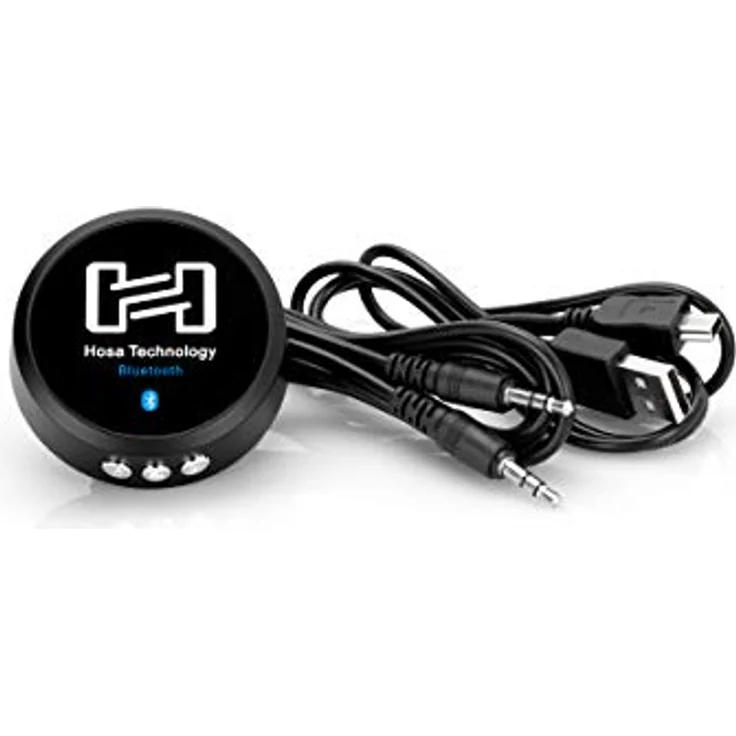 Hosa Audio IBT-300, Bluetooth Empfänger mit 10 Stunden Akkulaufzeit und 3,5mm Klinkenanschluss – Bild 1