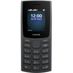 Nokia 110 Feature Phone mit integriertem MP3-Player, rückwärtiger Kamera, langlebigem Akku und Diktiergerät - Charcoal