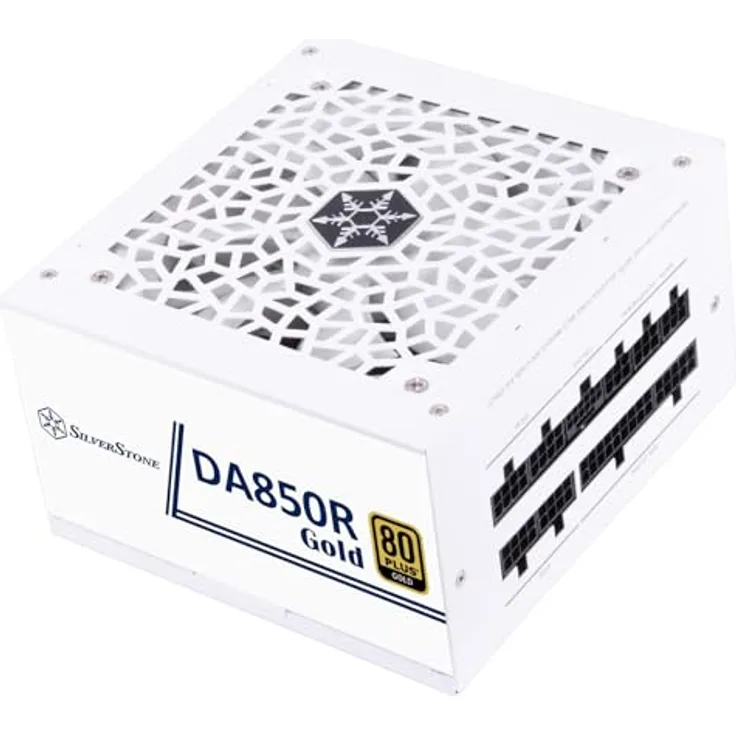 SilverStone Technology DA850R Gold, 80 Plus Gold vollständig modulares ATX-Netzteil, 850W, ATX 3,0 & PCIe 5,0, SST-DA850R-GMA-WWW
