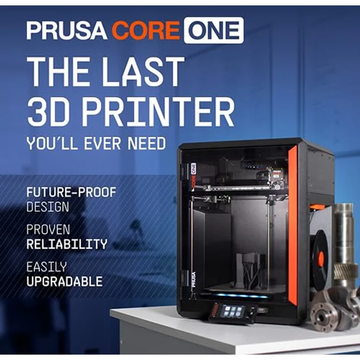 Prusa Core One 3D-Drucker mit CoreXY, geschlossener Kammer, Stahlrahmen und 250×220×270 mm Druckfläche – Bild 7