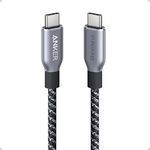 Anker Prime USB C auf USB C Kabel, 240W Schnellladekabel mit Upcycled Nylon im Flecht-Design, 100 Jahre Haltbarkeit - für iPhone 15/15 Pro/15 Pro Max/15 Plus, MacBook, Galaxy S24 - Preisvergleich