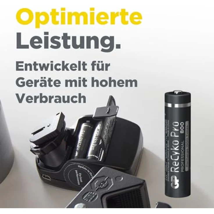 GP ReCyko+ PRO 4 Akkus AAA Micro Akku – Bild 2