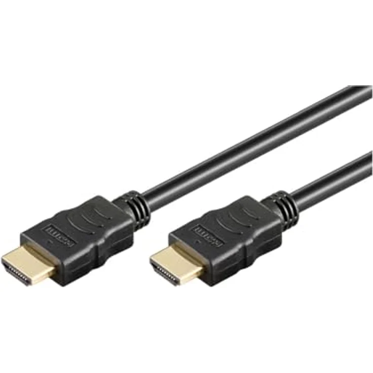 Goobay High Speed HDMI Kabel mit Ethernet, 2m, 4K@60Hz, 18Gbit/s – Bild 1