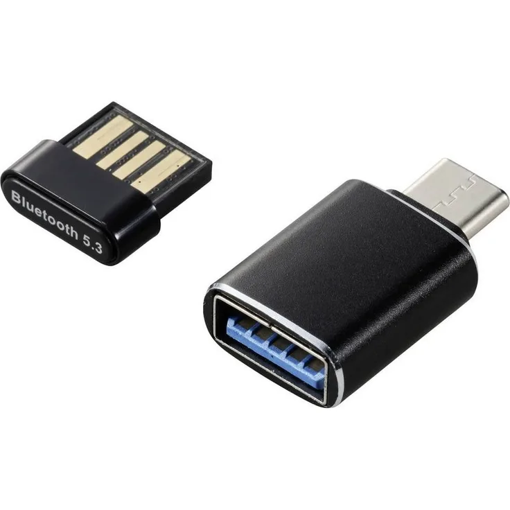 Renkforce Bluetooth®-Sender BLUETOOTH ADAPTER, kompakt, Bluetooth 5.3, bis zu 20 m Reichweite, Plug-and-Play