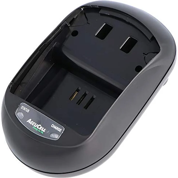 AccuCell Schnell-Ladegerät für Canon BP-911, BP-914, BP-915, BP-924, kompatibel mit baugleichen Akkus, effiziente Ladegeschwindigkeit – Bild 2