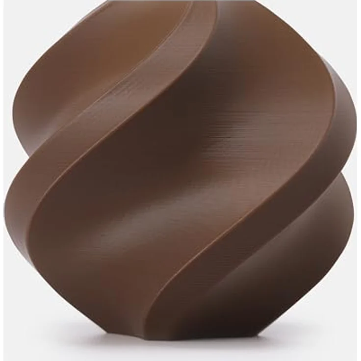 Bambu Lab A00-N1-1.75-1000-SPL PLA Basic Filament, 1.75 mm, 1000 g, Kakaobraun, mit RFID für intelligentes Drucken, umweltfreundliche wiederverwendbare Spule – Bild 2