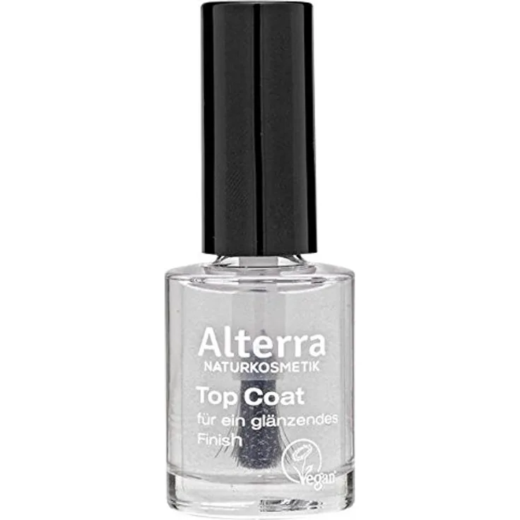 Alterra Top Coat, 11 ml für verlängerte Haltbarkeit, ohne Phthalate, Toluol, Formaldehyd, Campher und Kolophonium