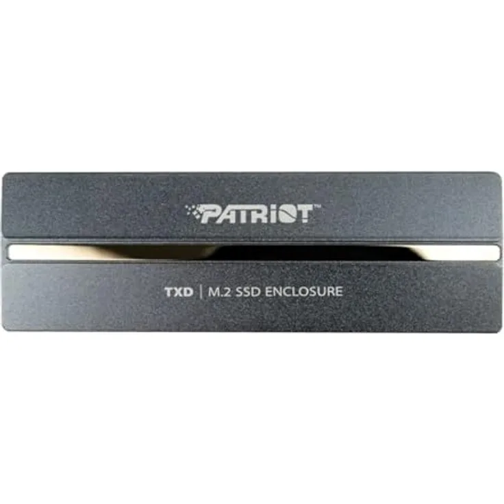 Patriot Memory PV810UPNGM Festplattengehäuse, Grau - Multifunktionales Festplattengehäuse in mehrfarbig, kompakte Maße 3,3 x 17,5 x 12 cm