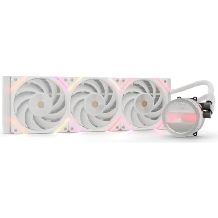 Valkyrie Dragonfang ARGB (360mm, White) Wasserkühlung – Bild 4