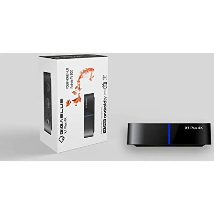 GigaBlue UHD X1 Plus 4K Android 1x DVB-S2x Tuner + Android TV IP Empfänger in Einer Box – Bild 3