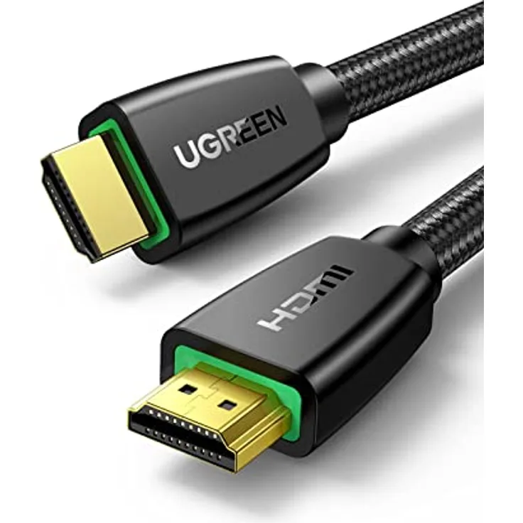 UGREEN HDMI Kabel 4K 60Hz UHD 2.0 HDMI ARC Kabel HDR 3D High Speed 18Gbps mit Ethernet vergoldet kompatibel mit TV Fernseher, Monitor, Blu-ray, PS5/PS4/PS3, Xbox Series S, Soundbar(2M