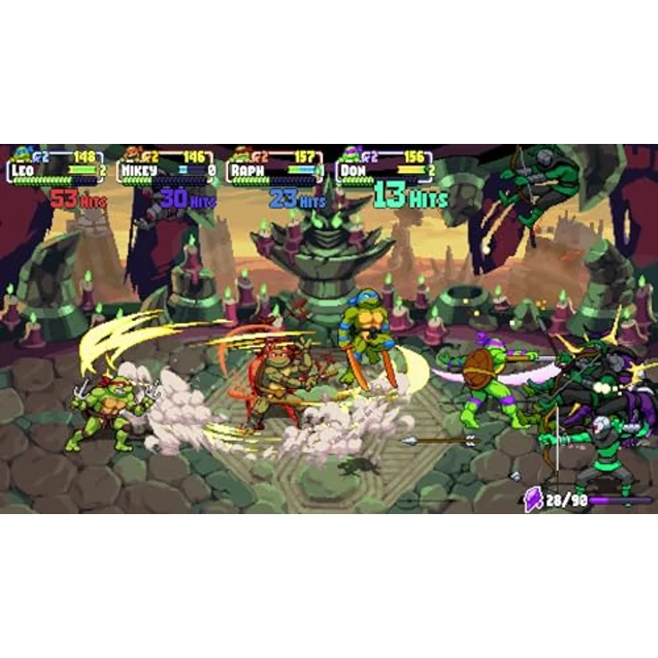 Silver Lining Interactive Teenage Mutant Ninja Turtles: Shredder's Revenge Ultimate Edition - Nintendo Switch, inklusive alle DLCs, Retro-80er-Pixelgrafik, epische Storyline und remixed Soundtrack – Bild 2