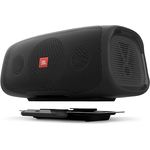 JBL BASSPRO Go Plus mit Heimladegerät - 2 in 1: Aktiv Subwoofer Auto und 200 Watt Bluetooth Lautsprecher Box Einsetzbar im Auto & zu Hause, Black