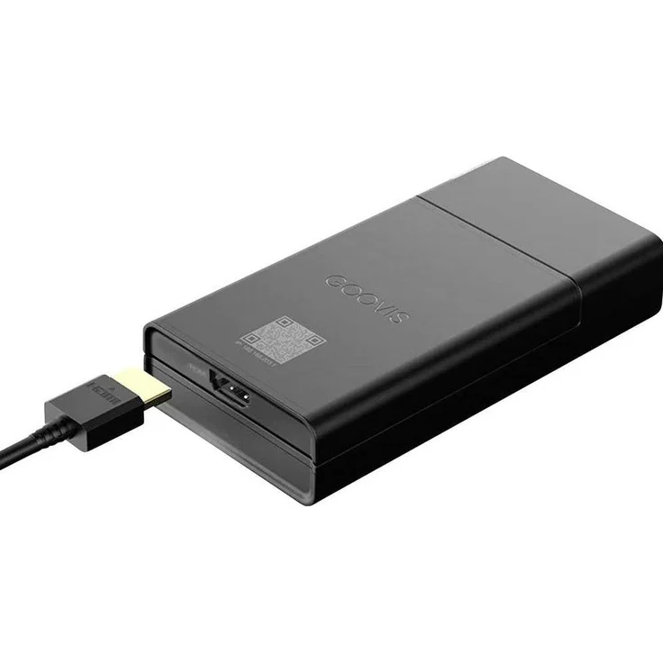 Goovis D4-H1 Streaming Mediaplayer 4K, 16 GB, Android 11, kabelloses All-in-One-Gerät, Schwarz