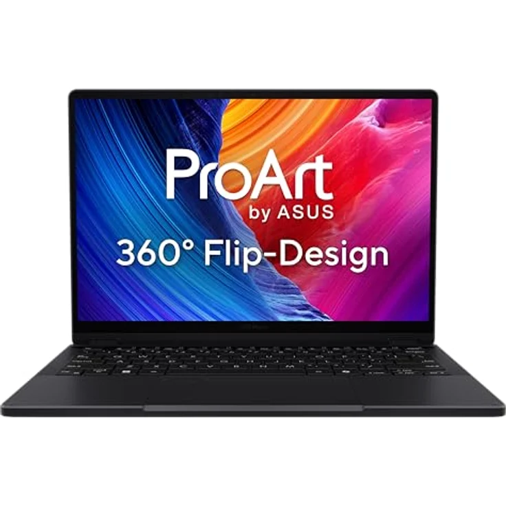 ASUS ProArt PX13 HN7306EA Copilot+ PC, 13,3" 2,8K WQXGA+ OLED Touch Display, AMD Ryzen AI MAX+ 395, 32GB RAM, 1TB SSD, Win11 Home, QWERTZ, Nano Black – Bild 2