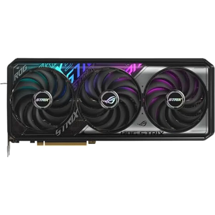 ASUS ROG Strix GeForce RTX 5070 OC Edition, 12GB GDDR7 Gaming Grafikkarte mit DLSS 4, PCIe 5.0, 3x DisplayPort 2.1b, 2x HDMI 2.1b, 3,2-Slot Design – Bild 1