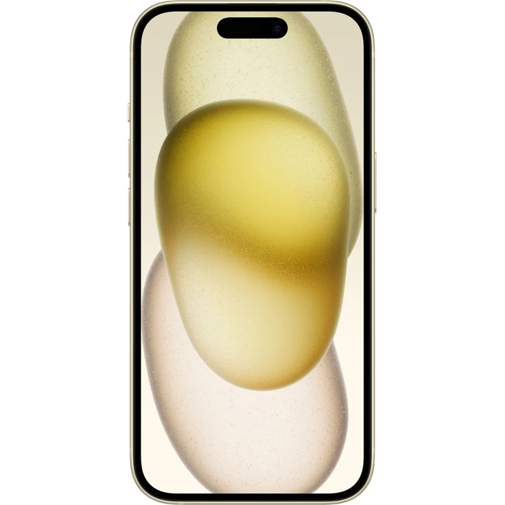 Apple iPhone 15 5G Smartphone 15,494cm (6,1 Zoll) OLED-Display, 128 GB interner Speicher, iOS 17, Gelb – Bild 2