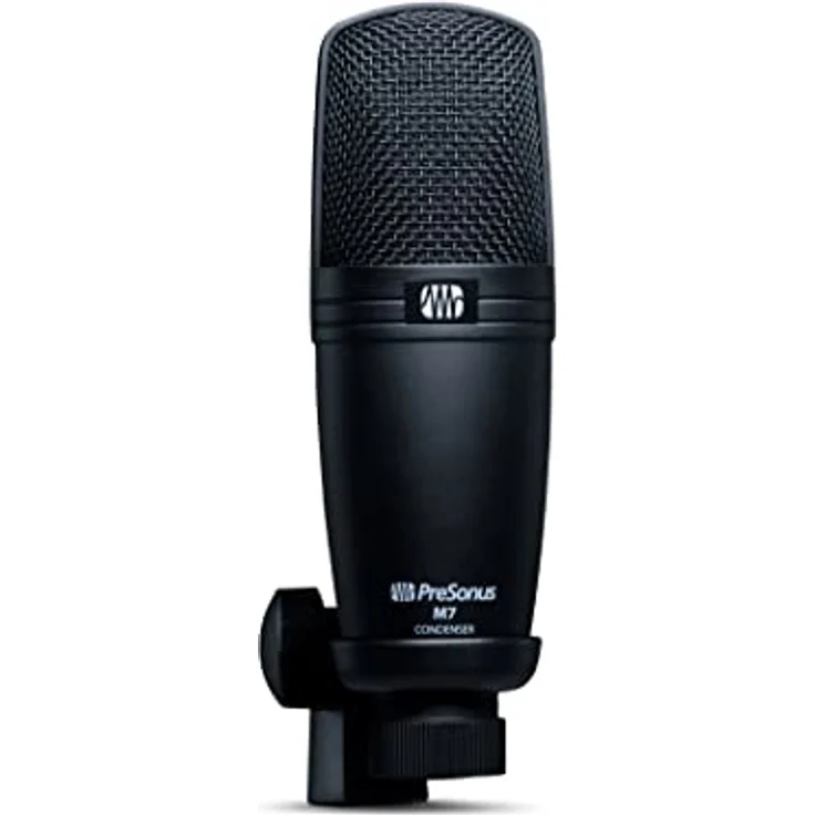PreSonus M7 Kondensatormikrofon mit Nierencharakteristik, inklusive Mikrofonklemme, XLR-Kabel und Tragetasche – Bild 1