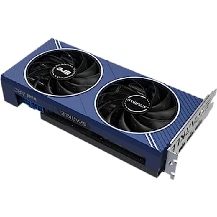 Sparkle Intel Arc A580 ORC OC Edition, 8 GB GDDR6, ThermalSync, zerrissene Kühlung, Axiallüfter, Metall-Rückplatte, SA580C-8GOC – Bild 5