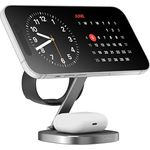 XLayer MagFix Pro 3 in 1 Ladestation Apple Wireless Charger | Klappbar | Standby | Magsafe Kompatibel | Magnetisch | Induktive | Kabellos | schnelllader iphone 15/14/13/12 Pro Watch 5/6/7/8/9/SE/Ultra