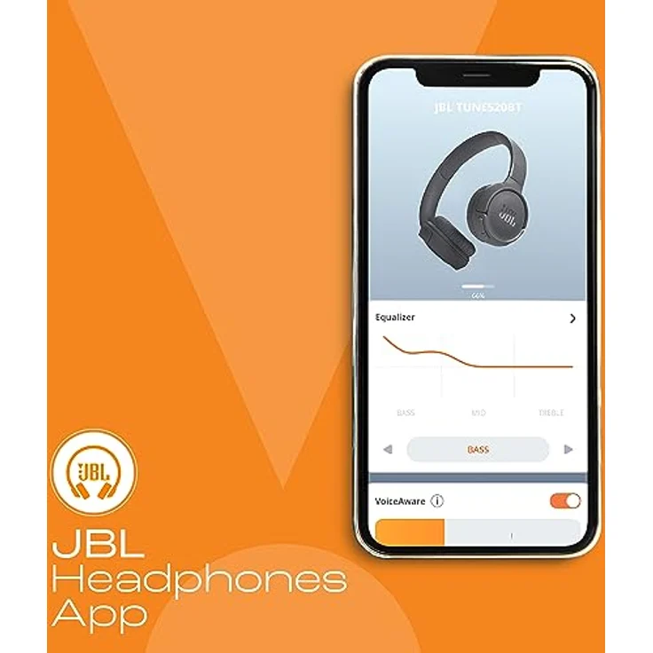 JBL Tune 520BT Kabellose Kopfhörer Schwarz One Size, Bluetooth, Bügelkopfhörer, Dynamisch, Ohraufliegend, Kabellos – Bild 6