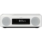 Yamaha MusicCast 200 - weiß - All-in-One-Audiosystem - Alexa Sprachsteuerung - QI-Ladefläche für kabelloses Smartphone-Laden - Von Streaming-Diensten bis hin zu CDs