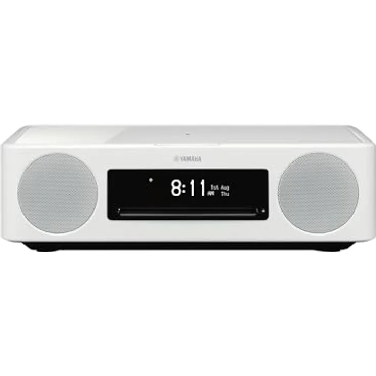 Yamaha MusicCast 200 - weiß - All-in-One-Audiosystem - Alexa Sprachsteuerung - QI-Ladefläche für kabelloses Smartphone-Laden - Von Streaming-Diensten bis hin zu CDs