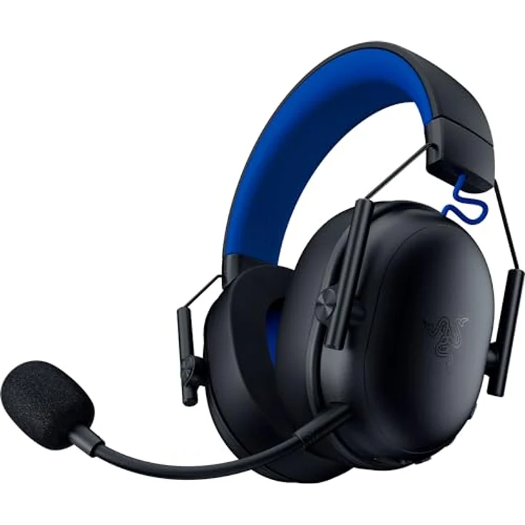 Razer BlackShark V3 X HyperSpeed, Kabelloses E-Sport Headset mit Triforce 50 mm Treiber, abnehmbarem Mikrofon, Ultra leicht 270 g, HyperSpeed 2,4 GHz & Bluetooth, PS5/PC | Schwarz – Bild 1