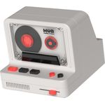 Mobility on Board Retro Lautsprecher RS-80 grau (12 h, Akkubetrieb), Bluetooth Lautsprecher