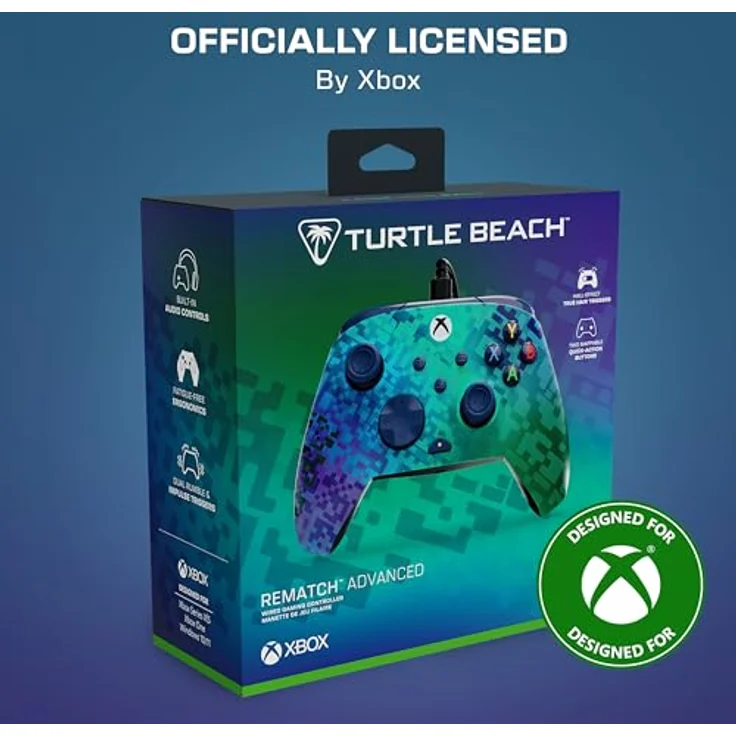 Turtle Beach Rematch Advanced Wired Gamepad, Gamepad in Glitch Green mit programmierbaren Tasten und Vibrationseffekten, kompatibel mit Xbox One und Windows 10/11 – Bild 6